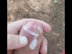 behind the scenes with johnholmesjunior 2 married daddys and 1 strangers pussy in woods