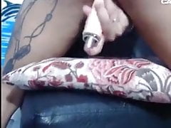 guy use dildo and get fucked