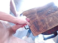 Hot Guy CUM on Table so much Cumshot