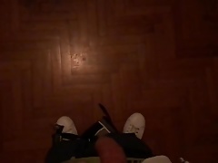 Slo-mo thick cock bouncing