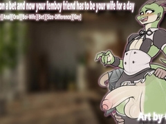 [M4M] You won a bet and now your femboy buddy has to be your wifey for a day