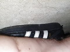 Borrowed Girl Adidas Superstar fuck and cum