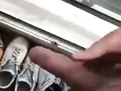 Uncut hot guy cumming