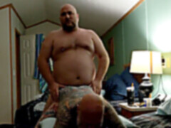 Older couple, older bareback, bear couple