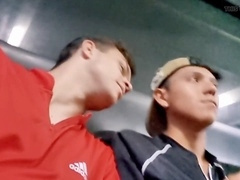 Big dick gay, public masturbating, gay public bus