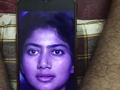 Slut face cum shot on Sai Pallavi ahh