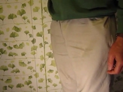 Grandpa David 67 London talks whilst masturbating  cumming