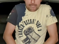 Naughty outdoor mishap: Accidental piss in the car!