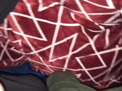 First-Ever time my stepbrother monster shaft fondling in midnight