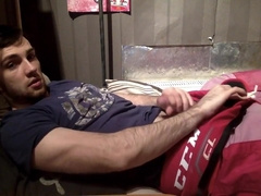 Wank And Cum In Soccer Gear