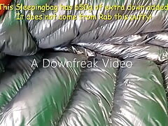 Humping Rab Down Bag Until Cum