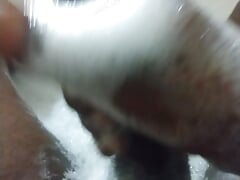 Black Dick cleaning cum