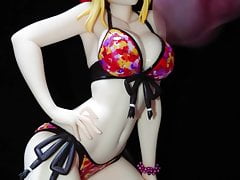 Saber Nero figure bukkake