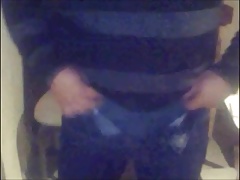 spanish daddy wanking horny