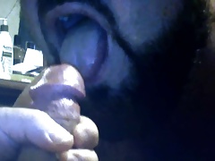 Cum in Mouth and Swallow