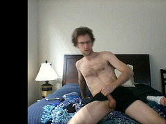 fleshlight face boink jerk pound and spunk on the couch