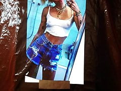 Miley Cyrus cumtribute