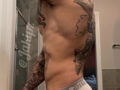 Compilation Of Jakipz Fapping His XXL Spunk-pump Before Shooting A Humungous Fountain