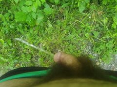 pissing in public