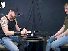 RawFuckBoys - Beefy stud pounds fresh recruit of exclusive fuck club bareback