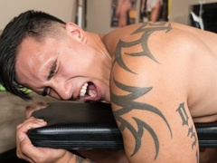 Rico Mendiola using Trevor Miller as his sex slave
