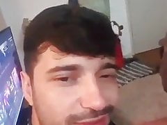 Hunk cocksucker a Huge cock
