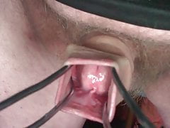 A cumshot in foreskin - part 2