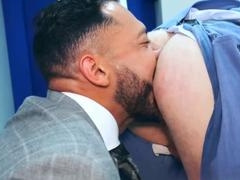 Office, wolves, oral job