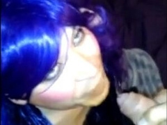 Piss-Drinking Crossdresser's Blowjob Adventure