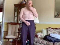 Dad solo, old mature solo daddy, solo naked grandpa
