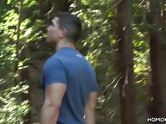 Muscular dudes sucking off each other