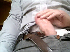 guy with big beef whistle jack at office!