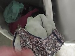 Cumshot for my wifes dirty panties