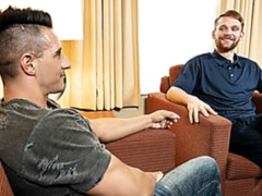 Jax Thirio and Calhoun Sawyer enjoying a bareback encounter