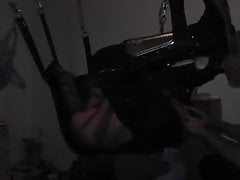 Fisted by my hot French guest in leather (1)