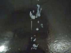 Big cumshot in my shower