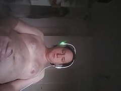 The fat gay guy cumming