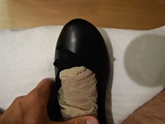 nice cum in nylon ballerina