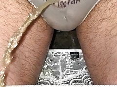 Panty pissing