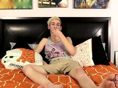 Ash-Blonde Fellow Oliver Just Enjoys Fuck-A-Thon