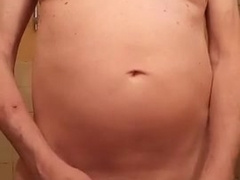 pissing through a catheter