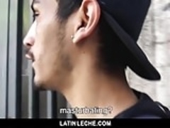 LatinLeche - Sweet latin guy on the street tricked into fuck