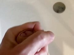 Jerk off in the shower