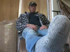 Str8 bear daddy stroke at work 7