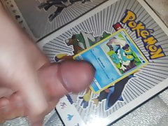 Froakie enjoying my cum