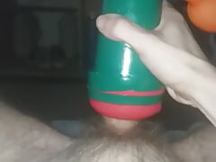 Huge Cumshot After Fucking My Fleshlight
