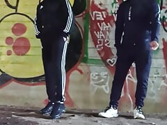 Innocent Outdoor Gay Fun Turns Into a Hard Bareback Fun with 3 Cumshots
