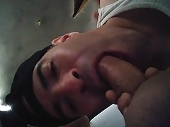 Sucking some hot dick