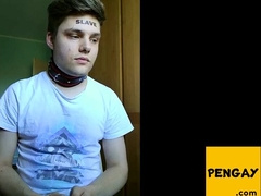 Anal Chastity: Ass-to-Mouth BDSM with a Twink Amateur