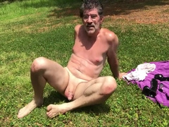 Doug Outdoor Dildo Ass Fuck And Ass Stretching